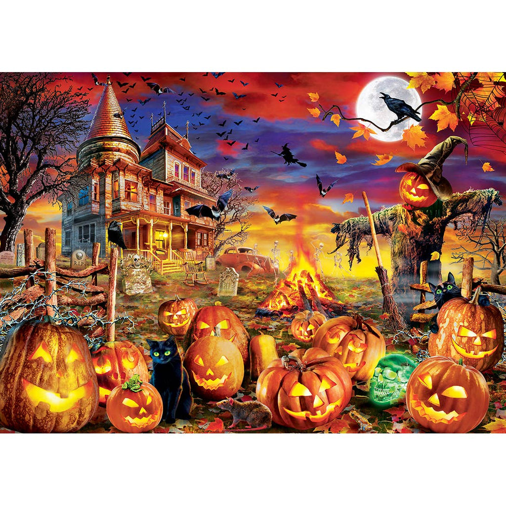 Glow in the Dark - All Hallow's Eve 500 Piece Puzzle