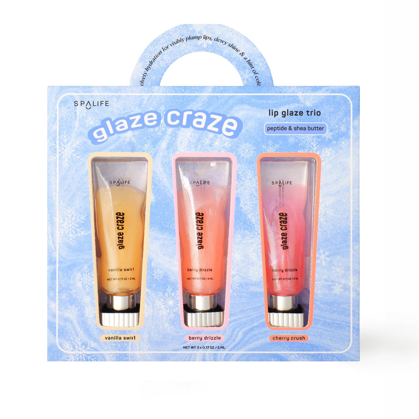 Christmas Holiday Glaze Craze Lip Trio Gift Set