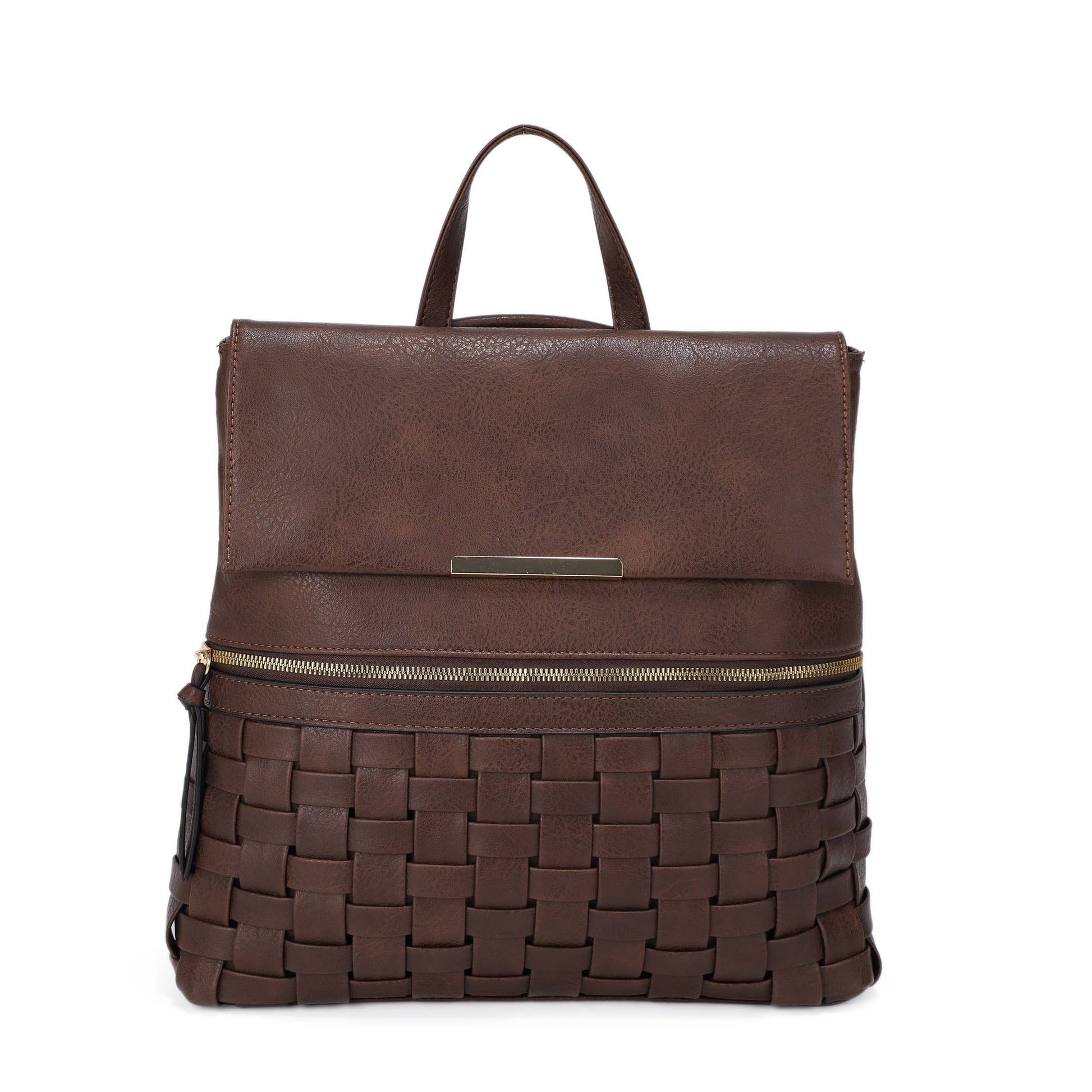 ALINA BACKPACK WITH WOVEN DETAIL
