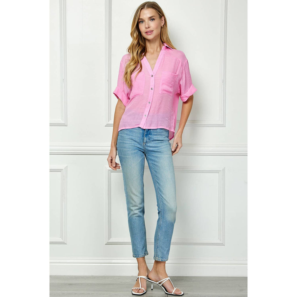 EASY BREEZE BUTTON DOWN SHIRT