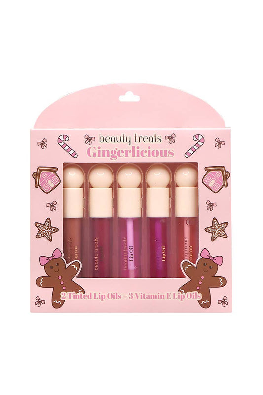 Gingerlicious 5pc Lip Oil Set