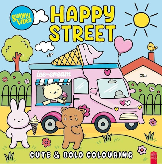 Happy Street (Sunny Vibes Colouring)