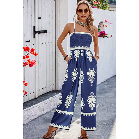 Navy Jumpsuit