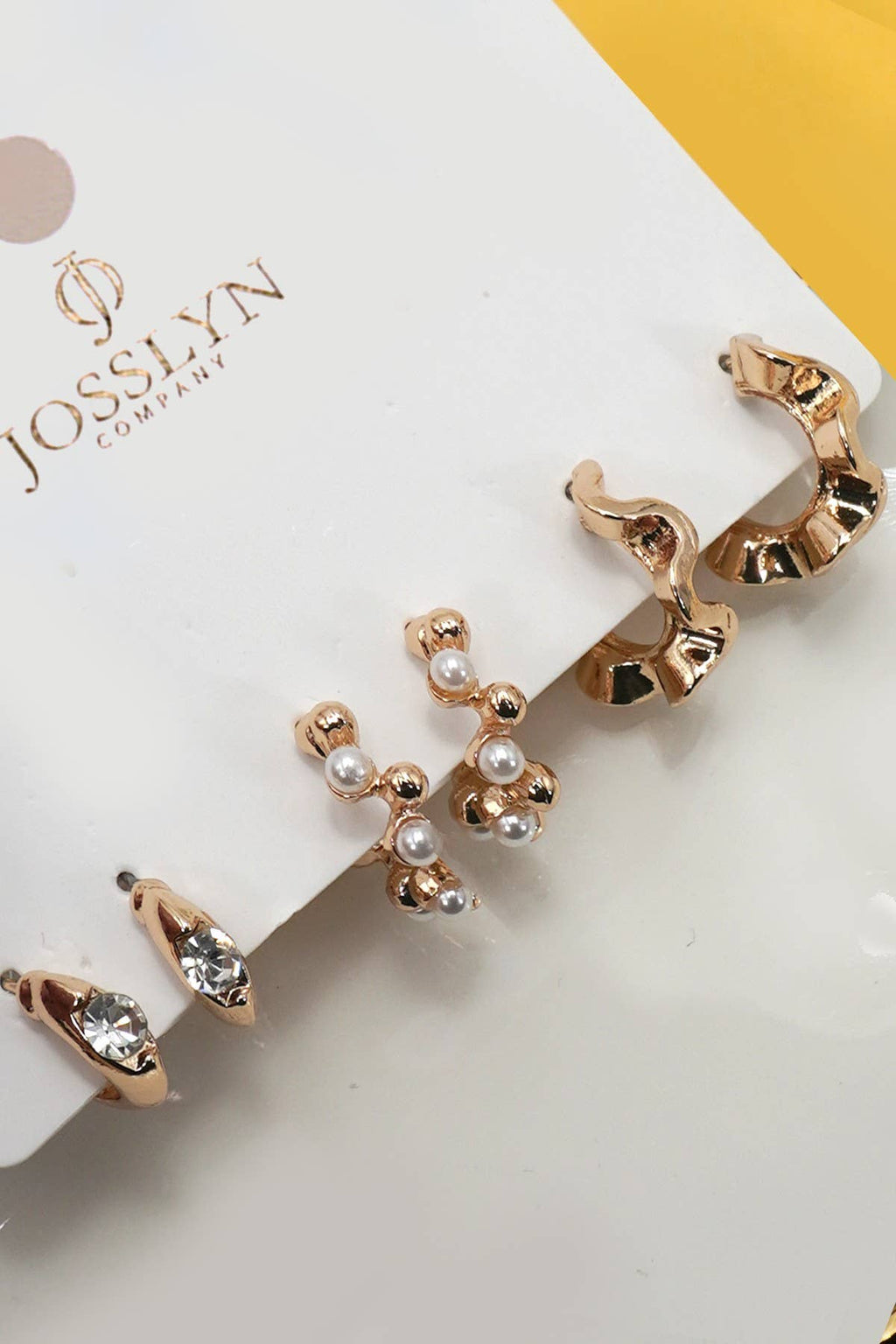 MULTI CLASSIC HOOP TRIO EARRINGS | GOLD