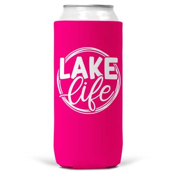 Lake Life SLIM Can Coozie: 12oz