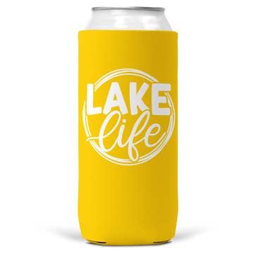 Lake Life SLIM Can Coozie: 12oz