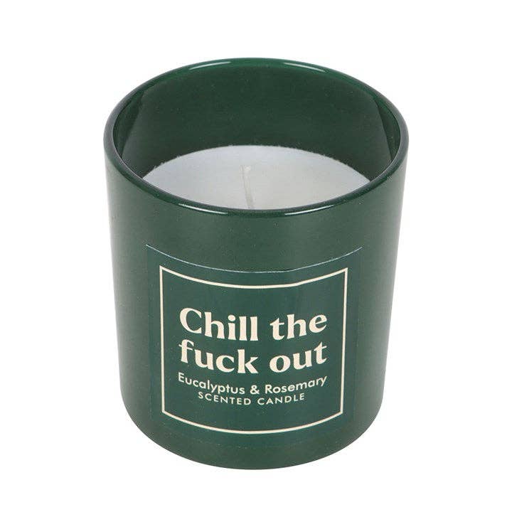 Chill the F Out Eucalyptus & Rosemary Candle