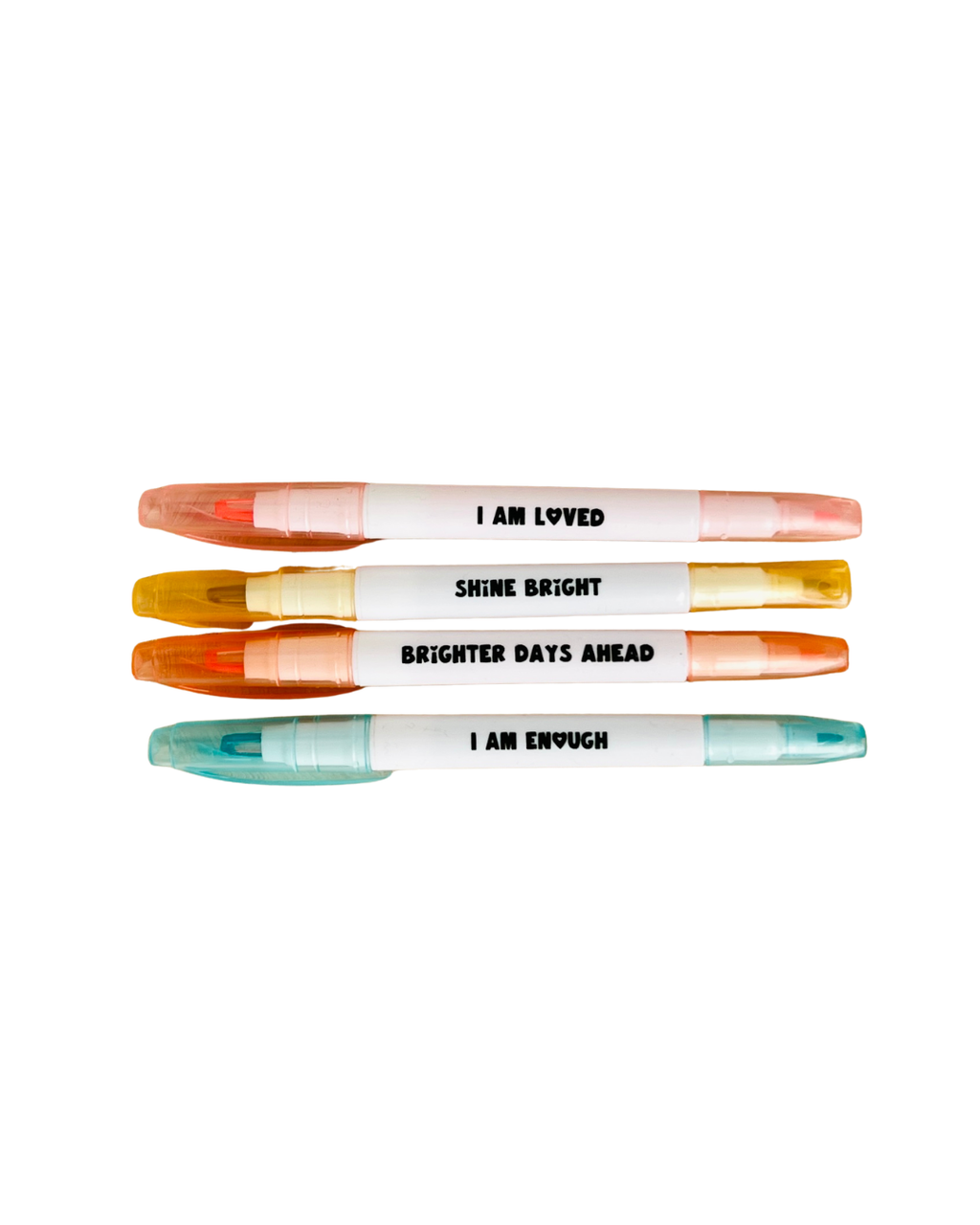 Inspirational Highlighter Pens | Motivational Affirmation