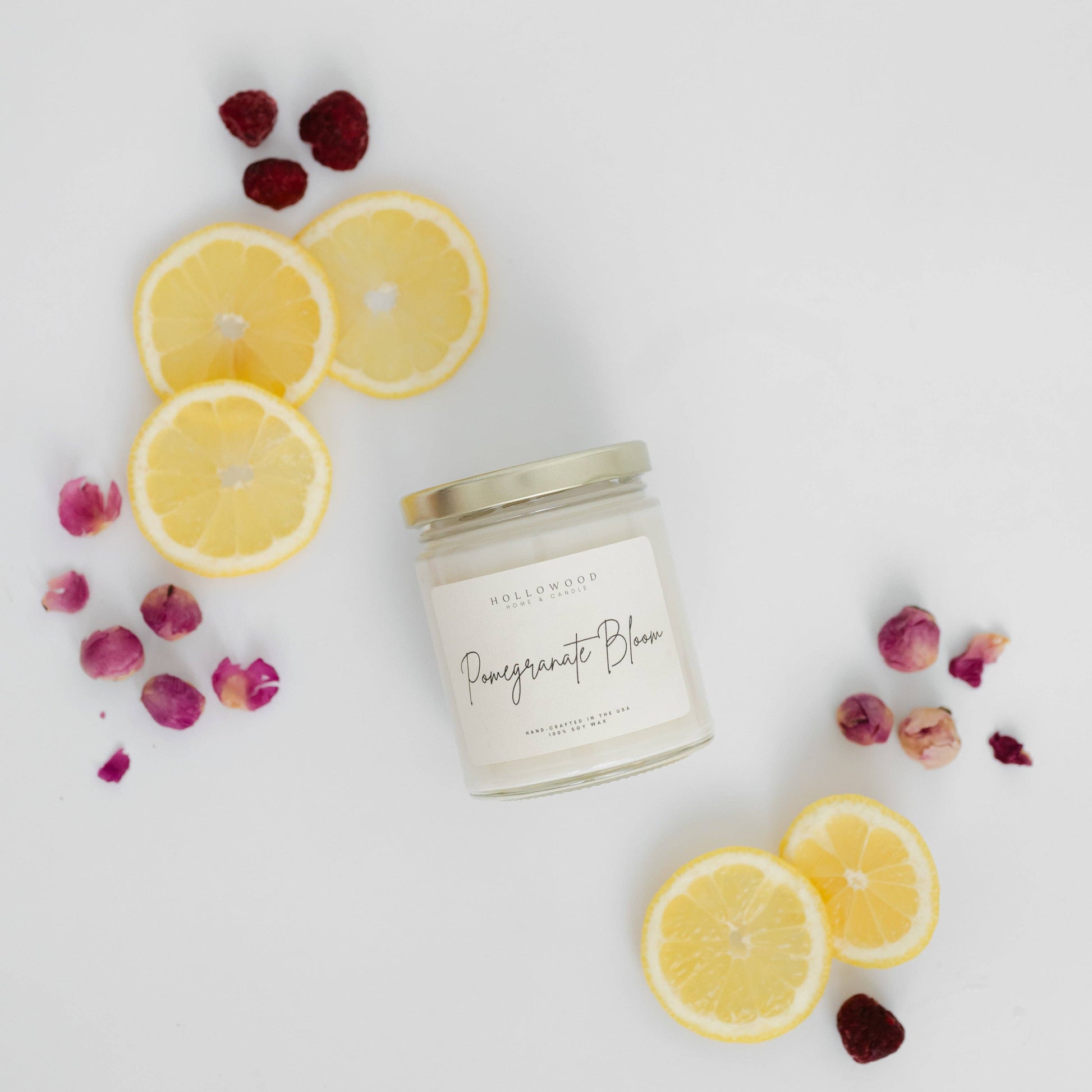 POMEGRANATE BLOOM | SPRING | 8 OZ CANDLE: 8 Oz | 226 G