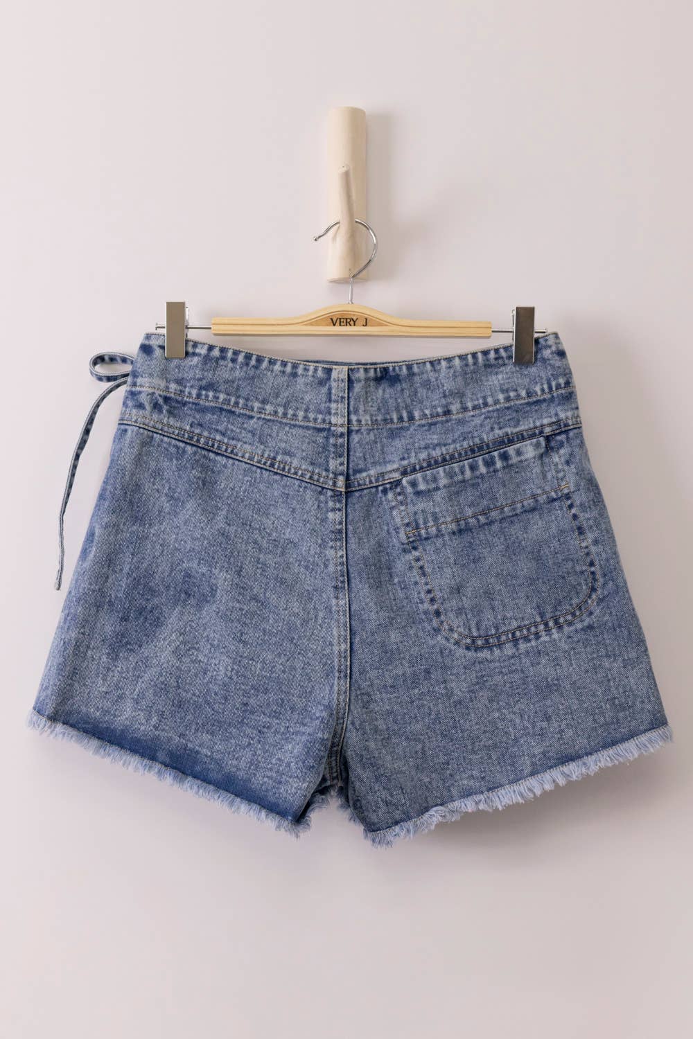 Washed Denim Skort