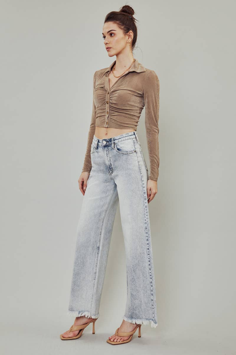 Kancan High Rise Wide Leg