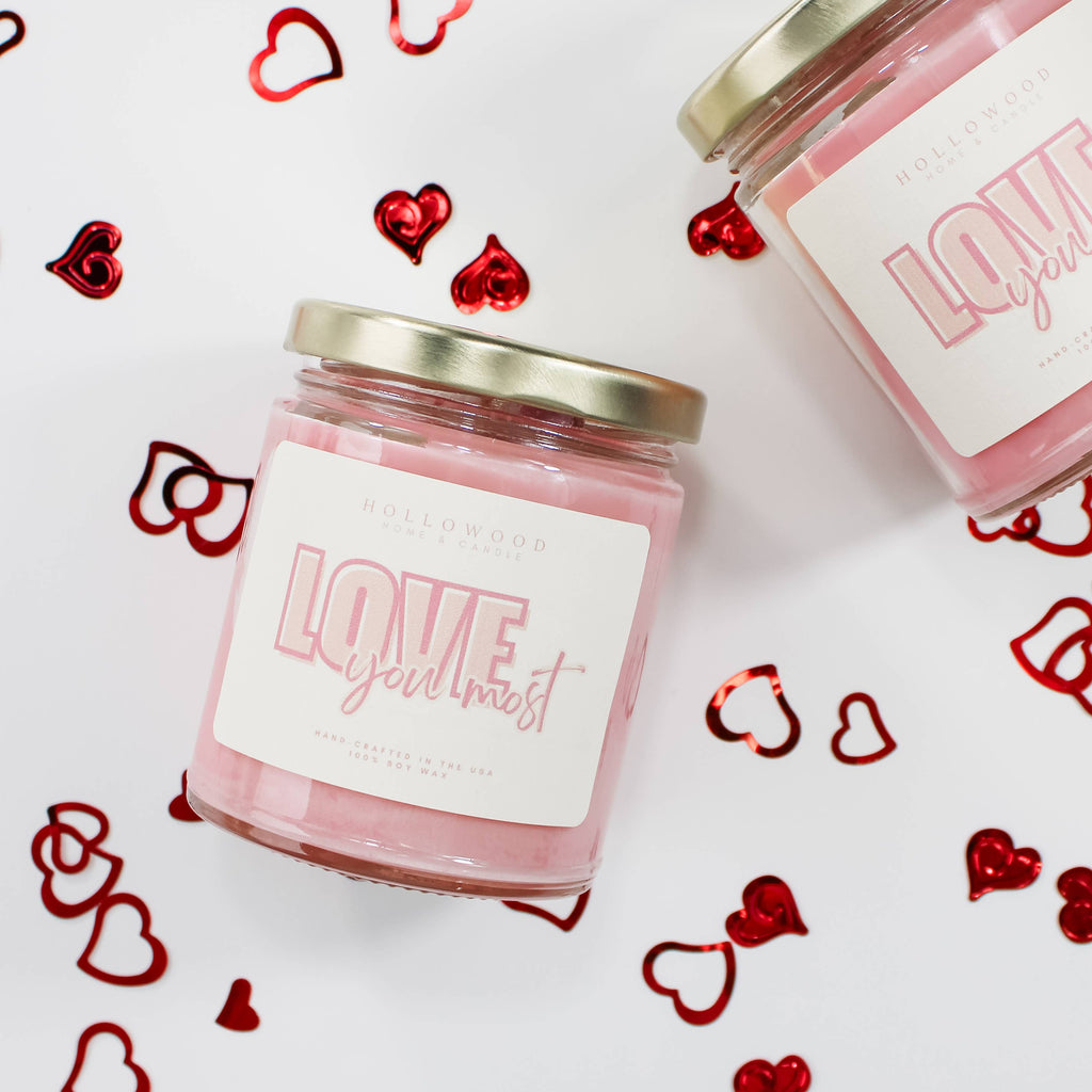 Love you most | 8-ounce Candle