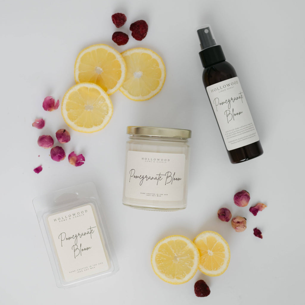 POMEGRANATE BLOOM | SPRING | 8 OZ CANDLE: 8 Oz | 226 G