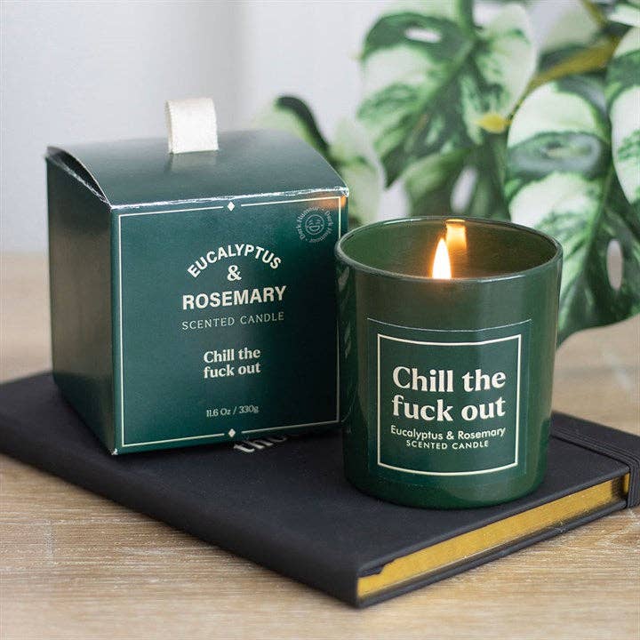 Chill the F Out Eucalyptus & Rosemary Candle