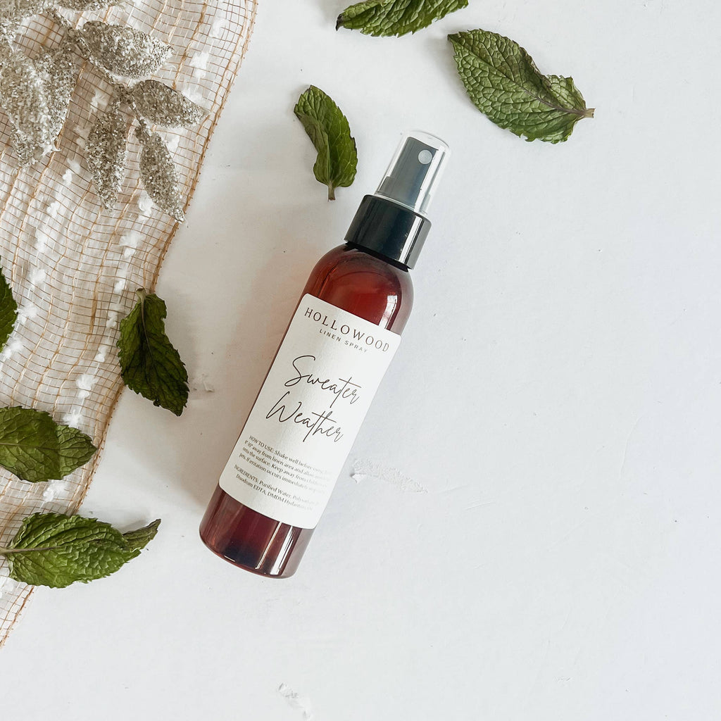 SWEATER WEATHER | 4 OZ | FALL & HOLIDAY |LINEN SPRAY