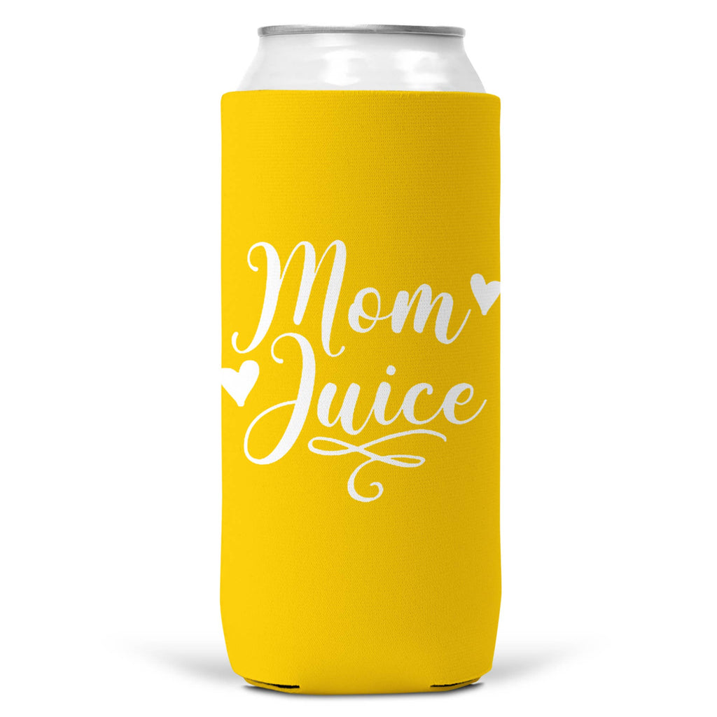 Mom Juice SLIM CAN Coozie: 12 oz