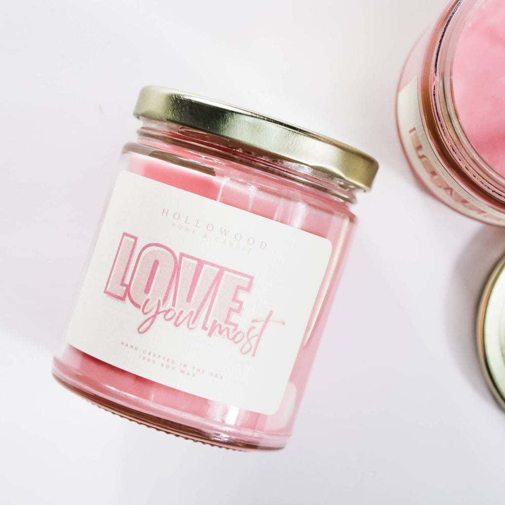 Love you most | 8-ounce Candle