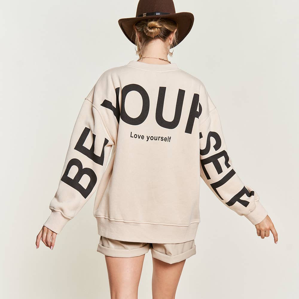 Be Yourself Crewneck