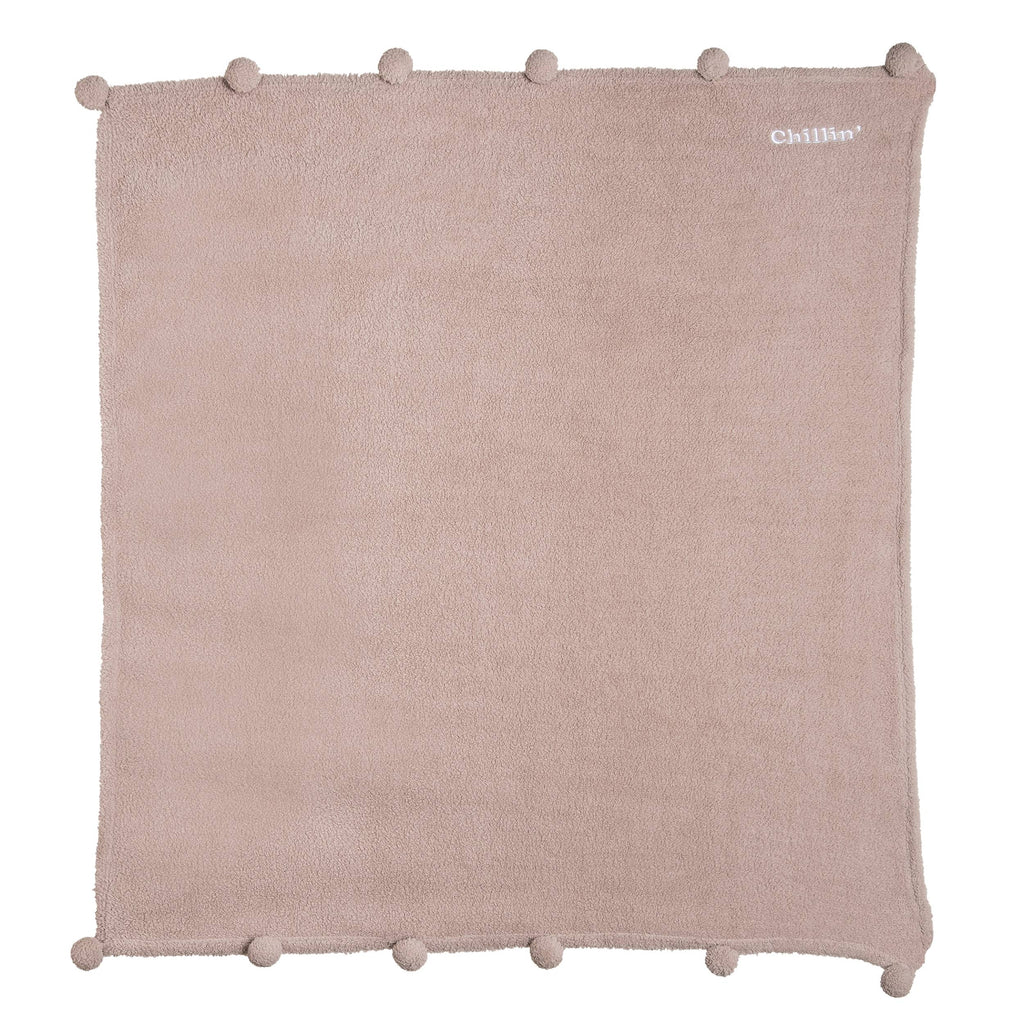 60" Gray Chillin Blanket