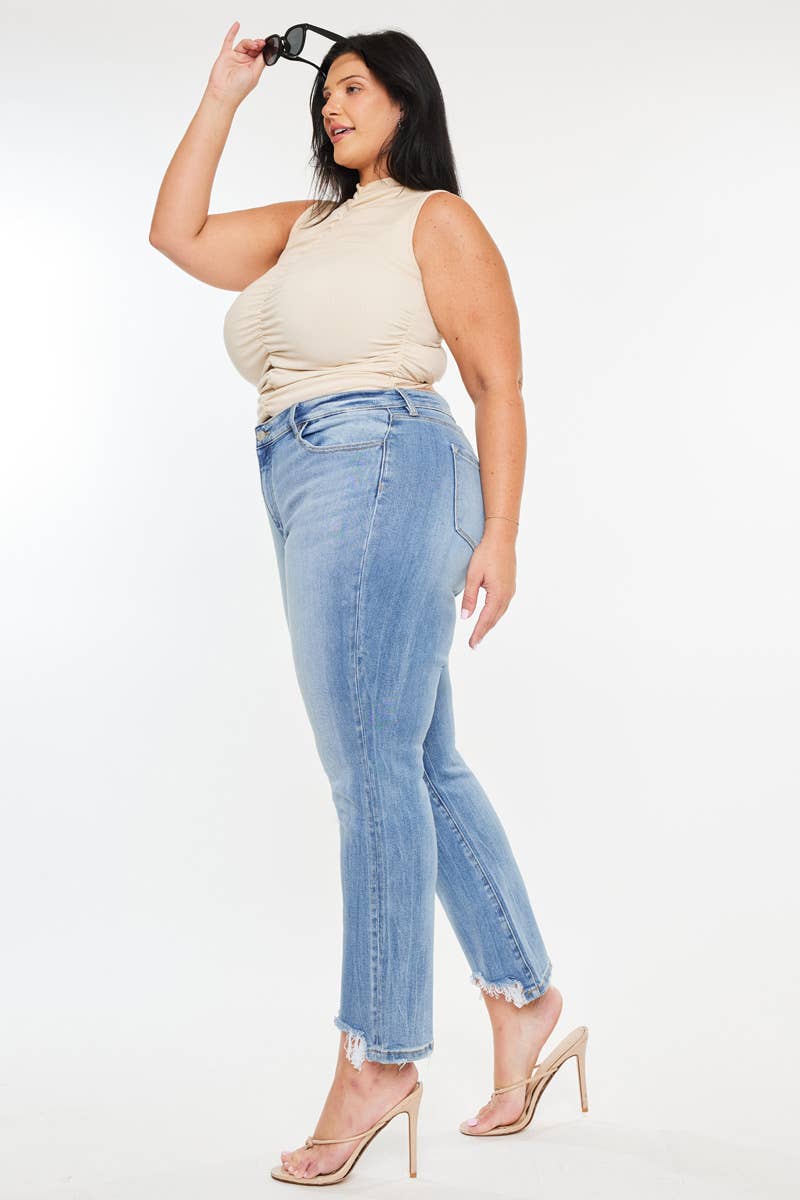 Kancan Plus High Rise Slim Crop
