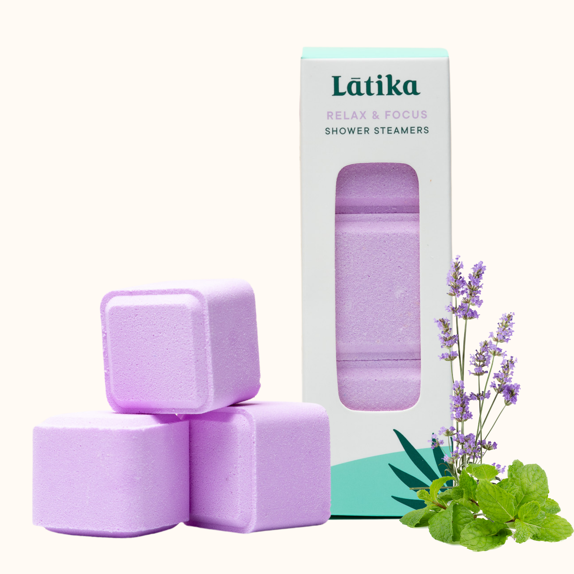 Shower Steamers Lavender Essential Oil - Relax & Focus