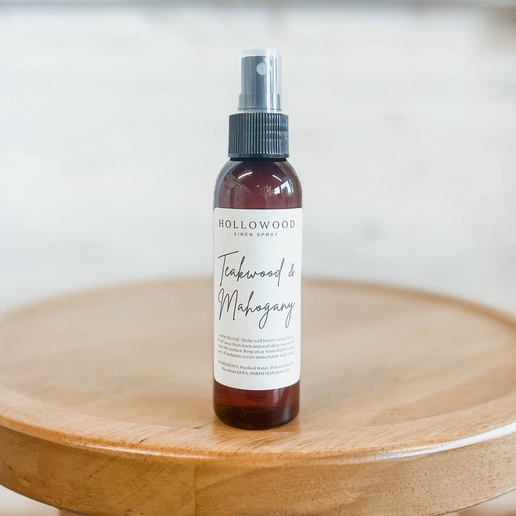 TEAKWOOD & MAHOGANY | LINEN SPRAY | MEN'S COLLECTION