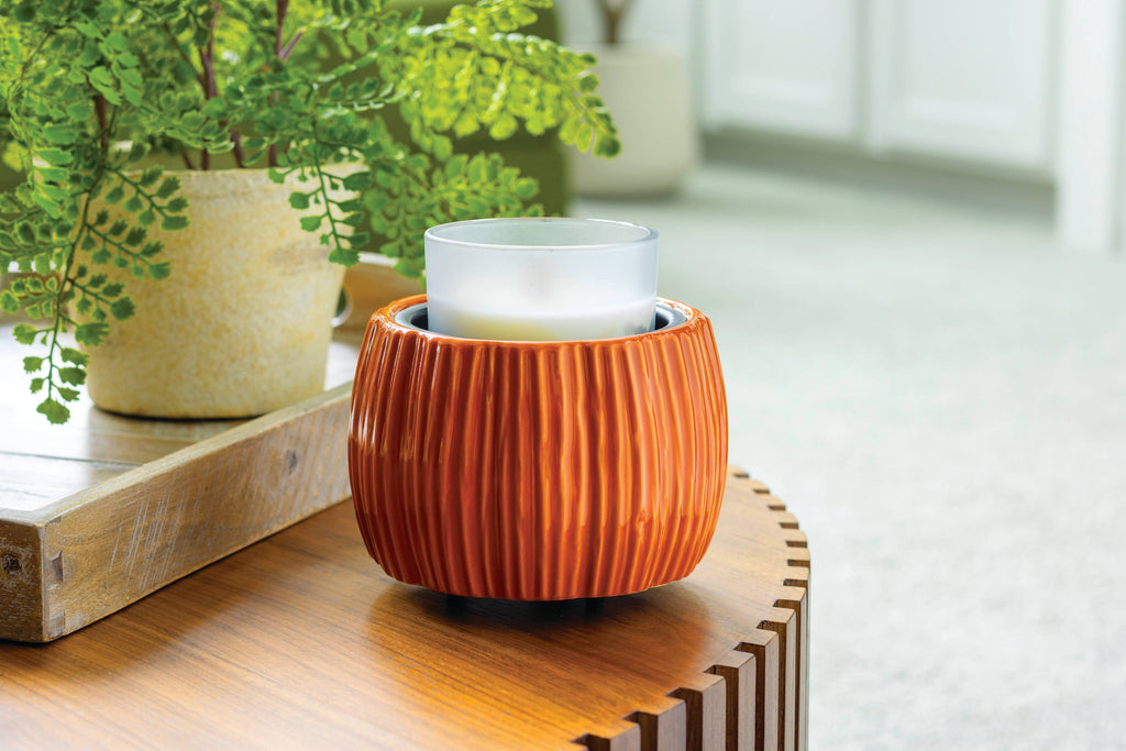 Harvest Pumpkin Crock Candle Warmer