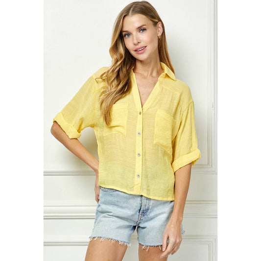 EASY BREEZE BUTTON DOWN SHIRT
