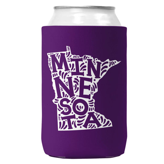 Minnesota Can Coozie Cooler: 12oz Cans