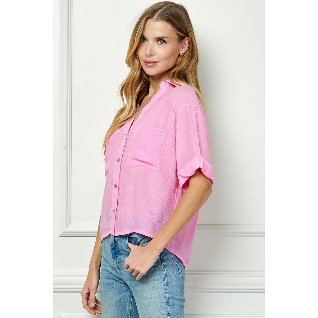 EASY BREEZE BUTTON DOWN SHIRT