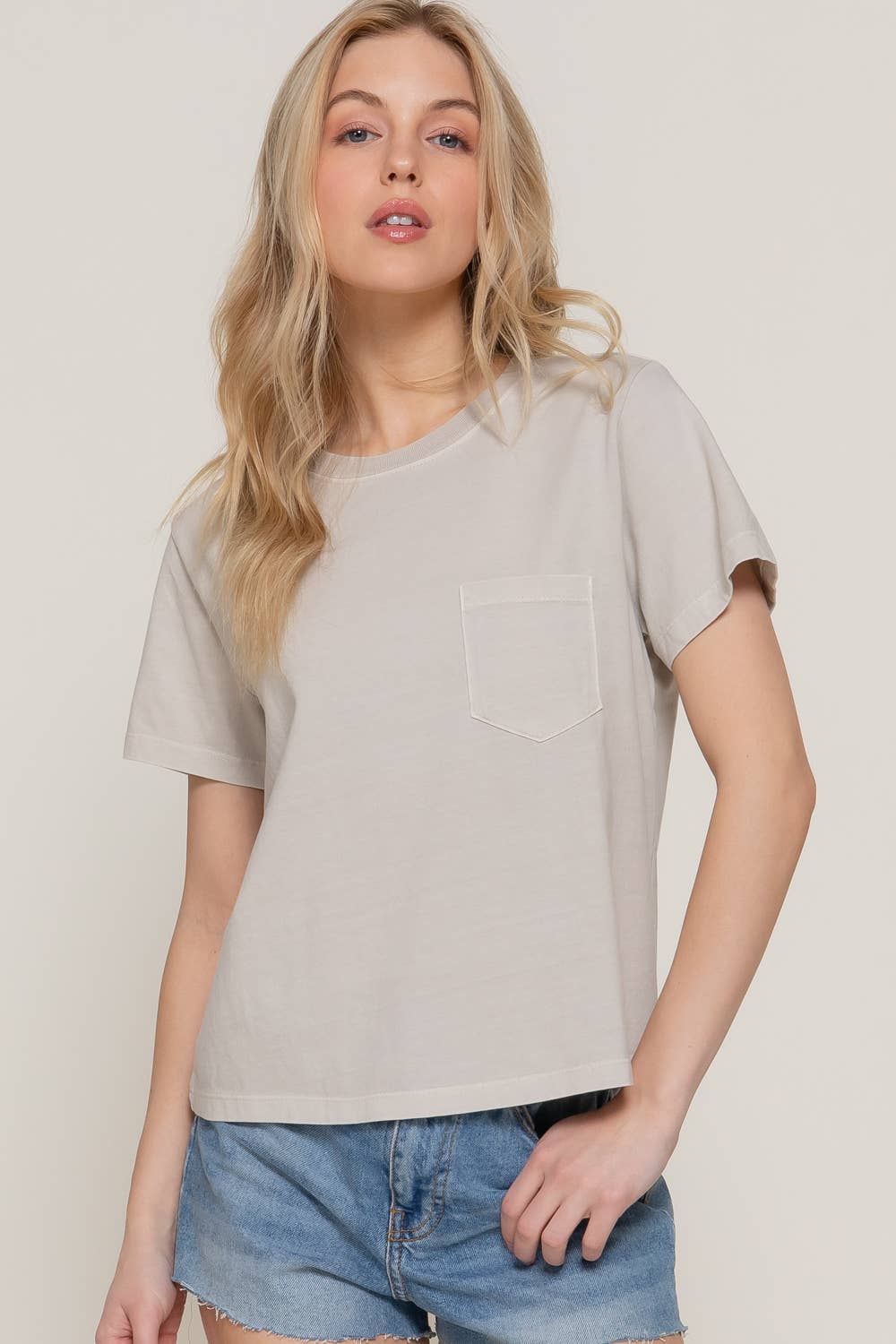 Short Sleeve Knit Top