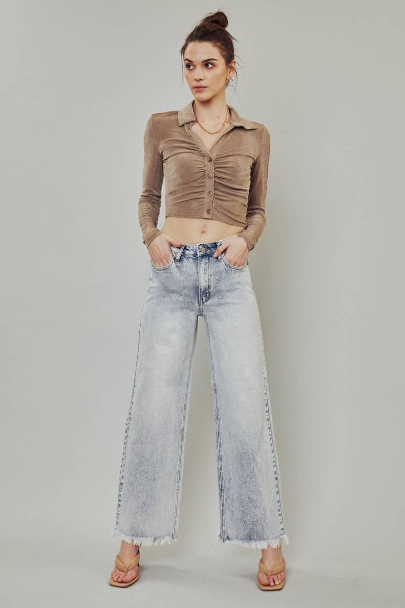 Kancan High Rise Wide Leg