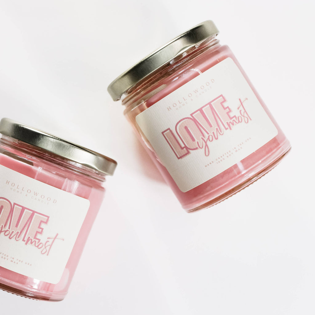 Love you most | 8-ounce Candle