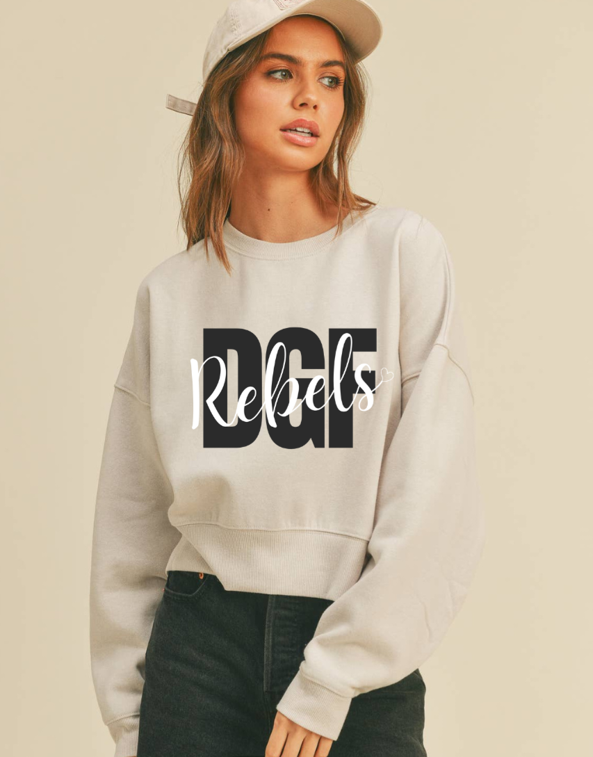 DGF Cropped Sweatshirt