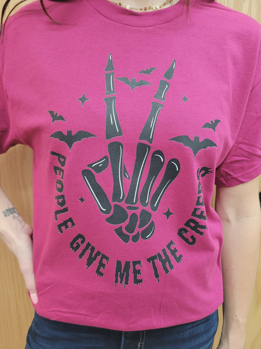 People Give me the Creeps Tee
