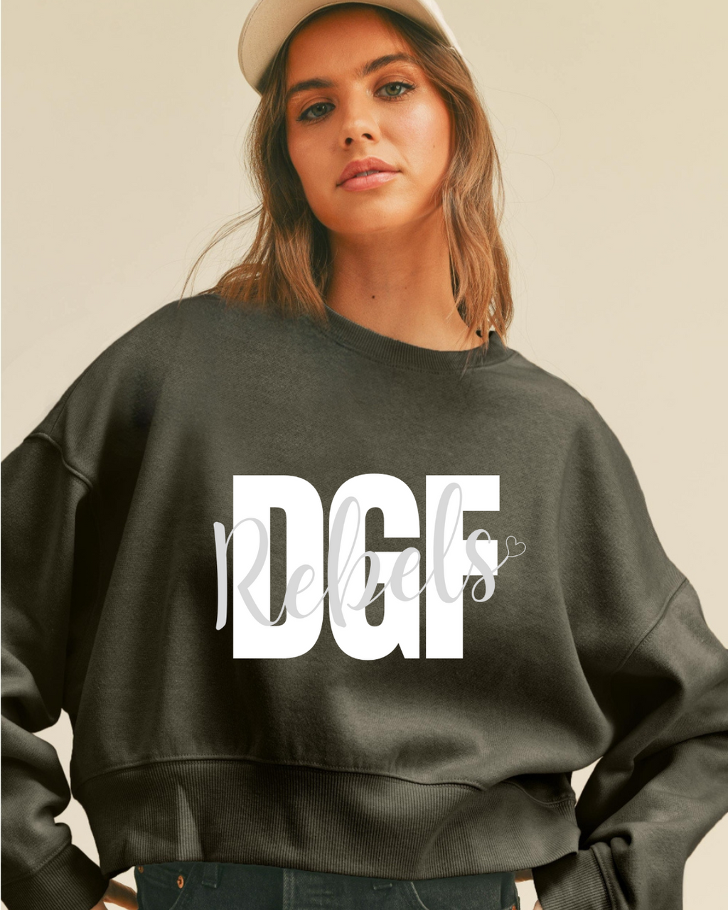 DGF Cropped Sweatshirt