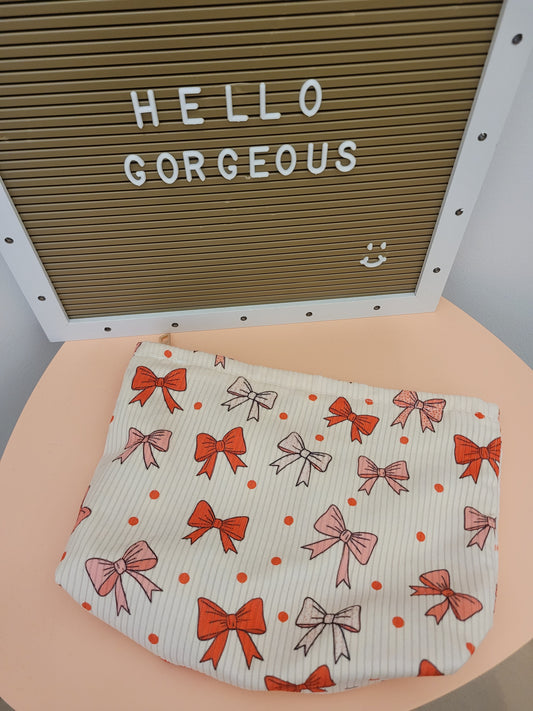 Bow Cosmetic Bag