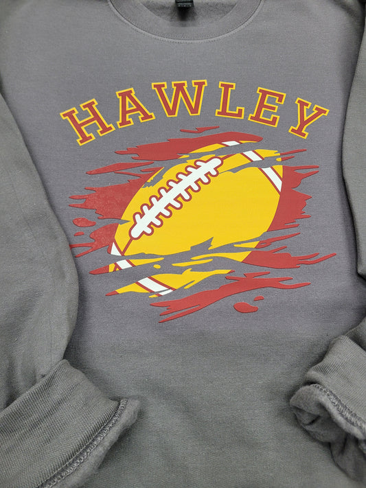 Hawley Football Unisex Crew