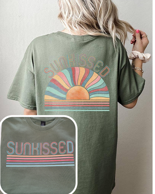 SUNKISSED SHORT SLEEVE: MILITARY GREEN